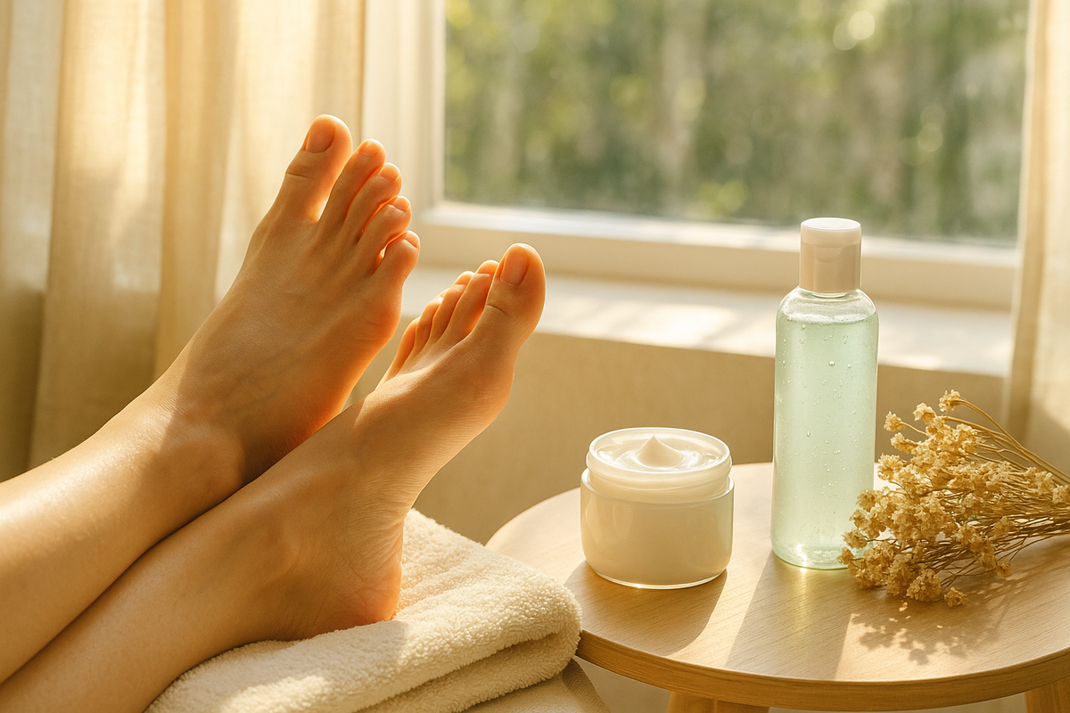 Как восстановить кожу стоп после лета (или зимы): сезонный чек-лист ухода