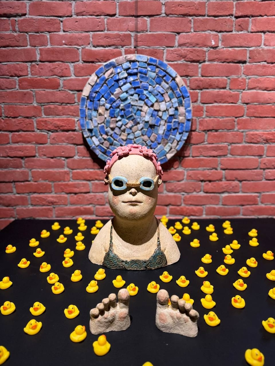 Одна из работ Ольги Ладкиной (сейчас в частной коллекции)