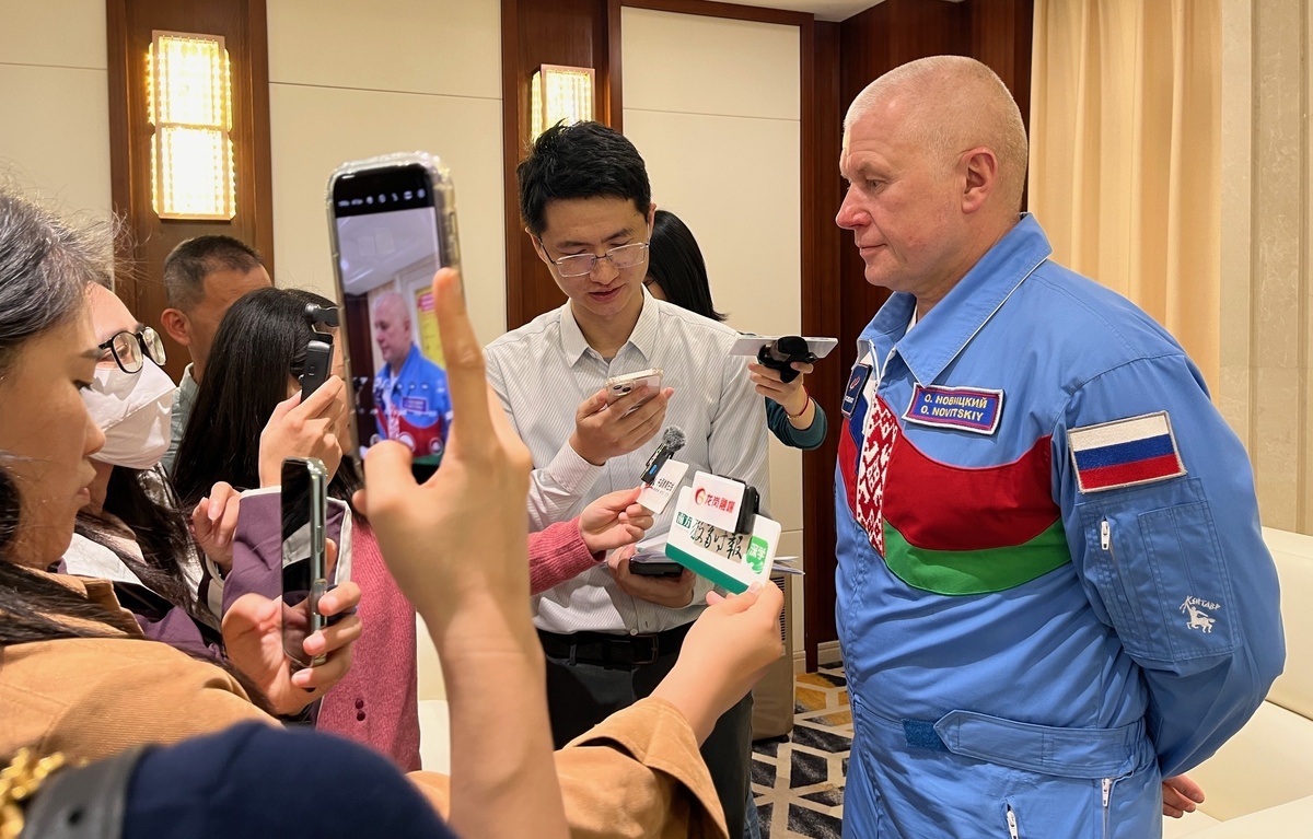    Летчик-космонавт Роскосмоса Олег Новицкий  Екатерина Замахина/ТАСС