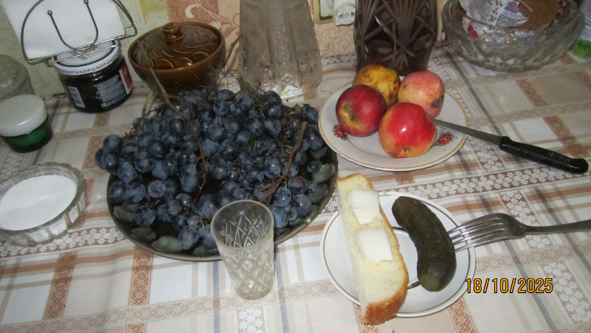 Слава богу, закуски "на хозяйстве" на любой вкус, хоть отбавляй...