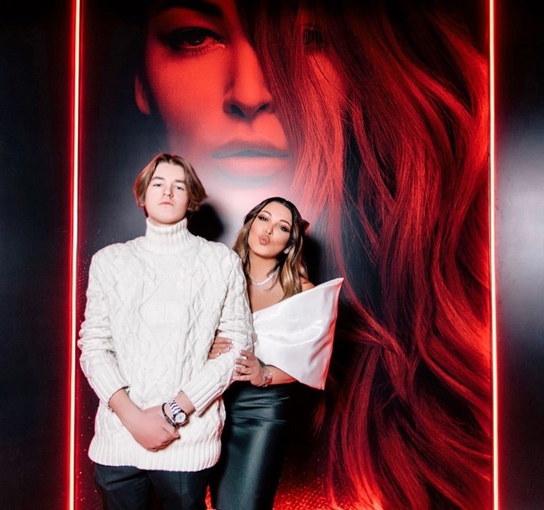 Ирина Дубцова с сыном Артемом