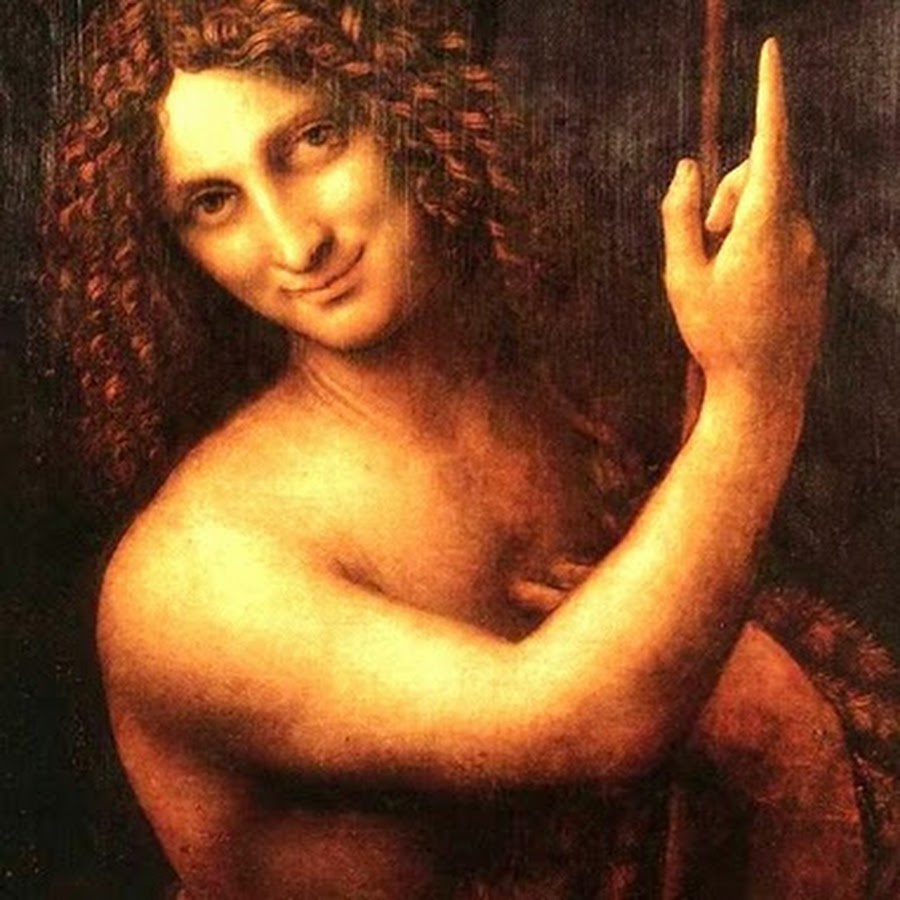 Считается, что в образе Иоанна Крестителя Да Винчи изобразил именно Салаи.