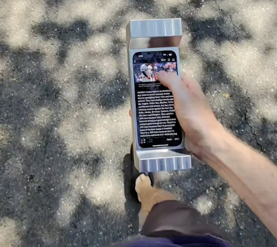    Чехол-гантеля