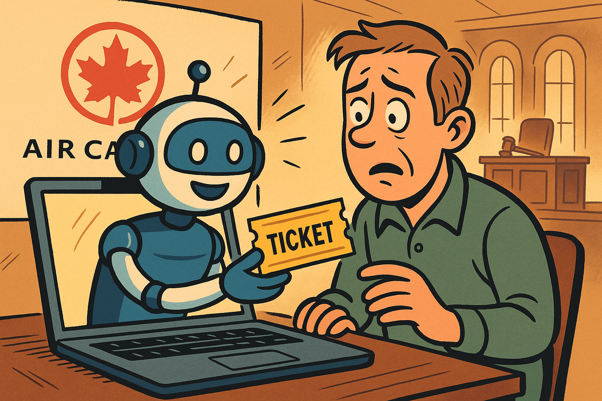 «Бот‑герой или корпоративный кошмар? Как Air Canada заплатила за «дешёвый билет» благодаря чат‑боту»