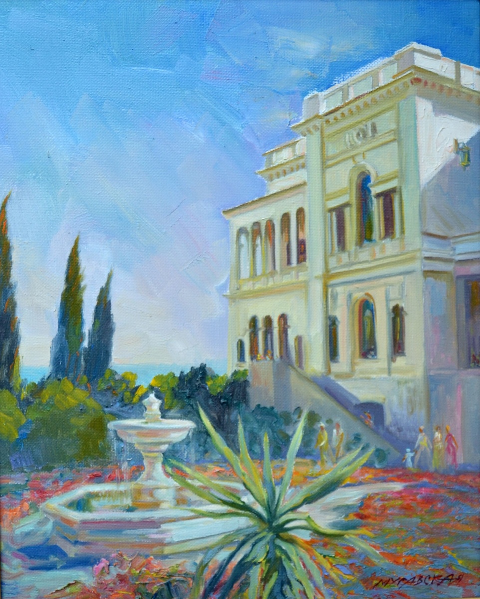 Картина Натальи Муравской
Фото предоставлено пресс-службой Ливадийского дворца-музея