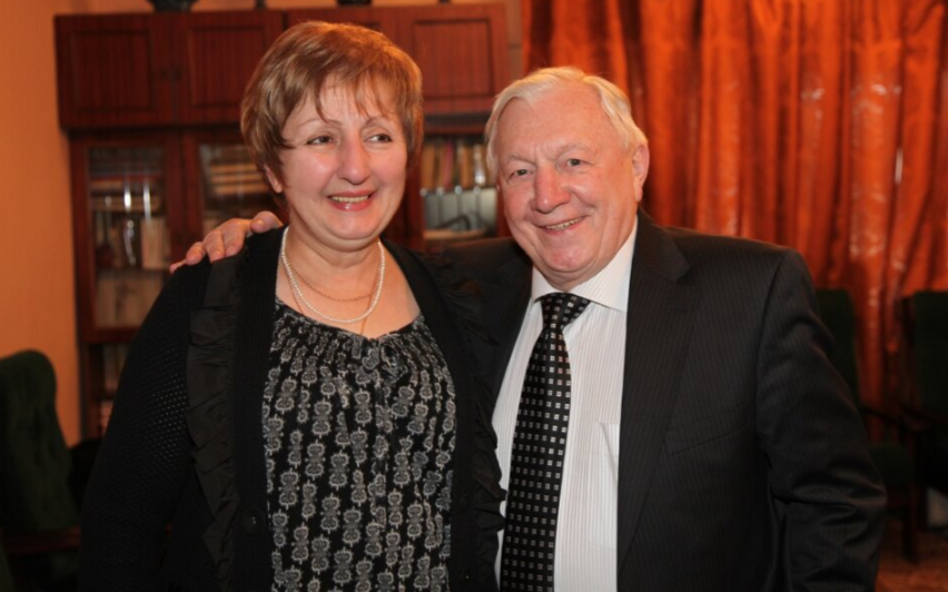 Георгий Штиль с женой