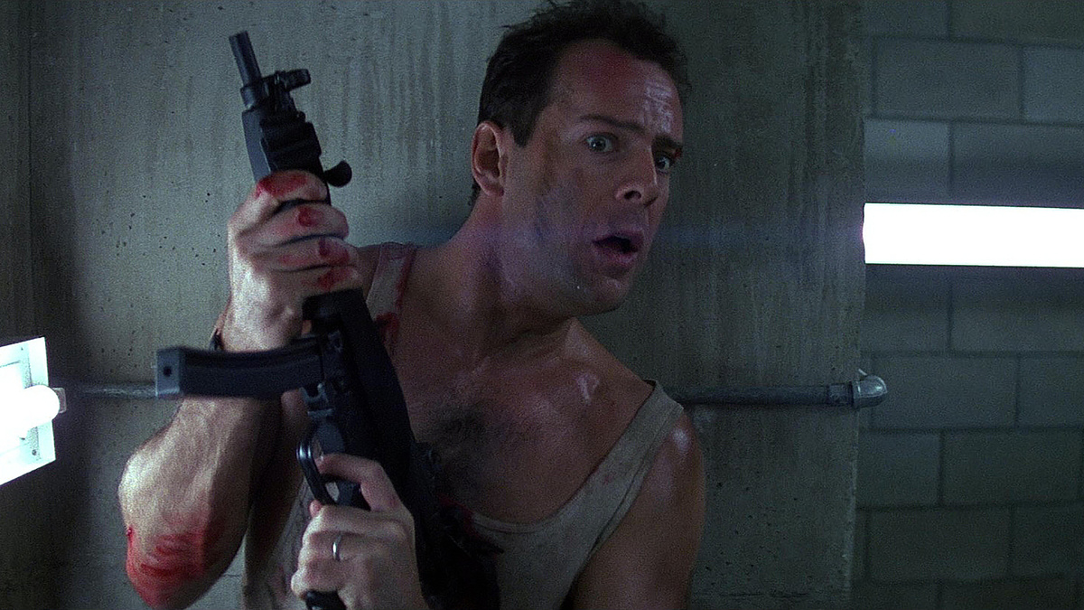 Кадр из фильма "Крепкий орешек" (1988)