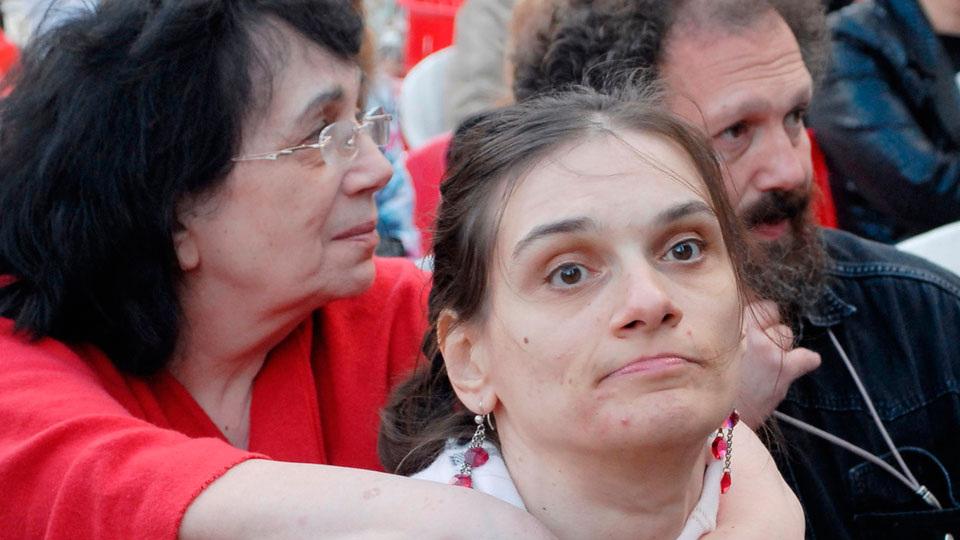 Гитана Леонтенко с дочкой Марией