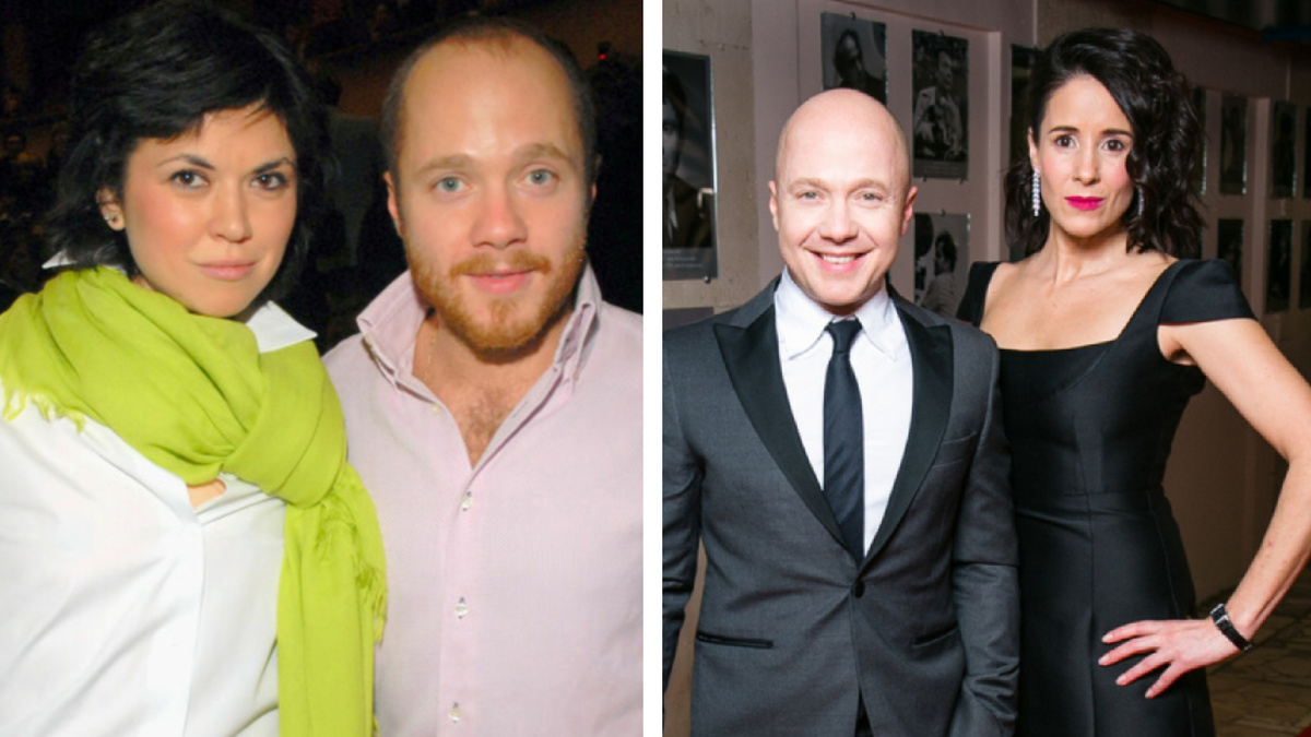 Евгений с первой женой и со второй