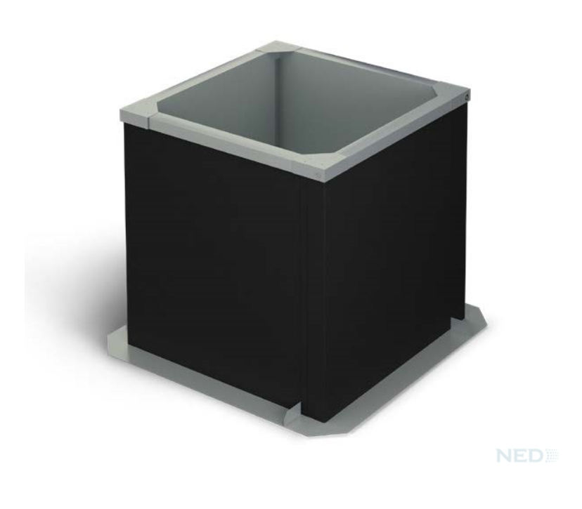 Стакан монтажный утепленный