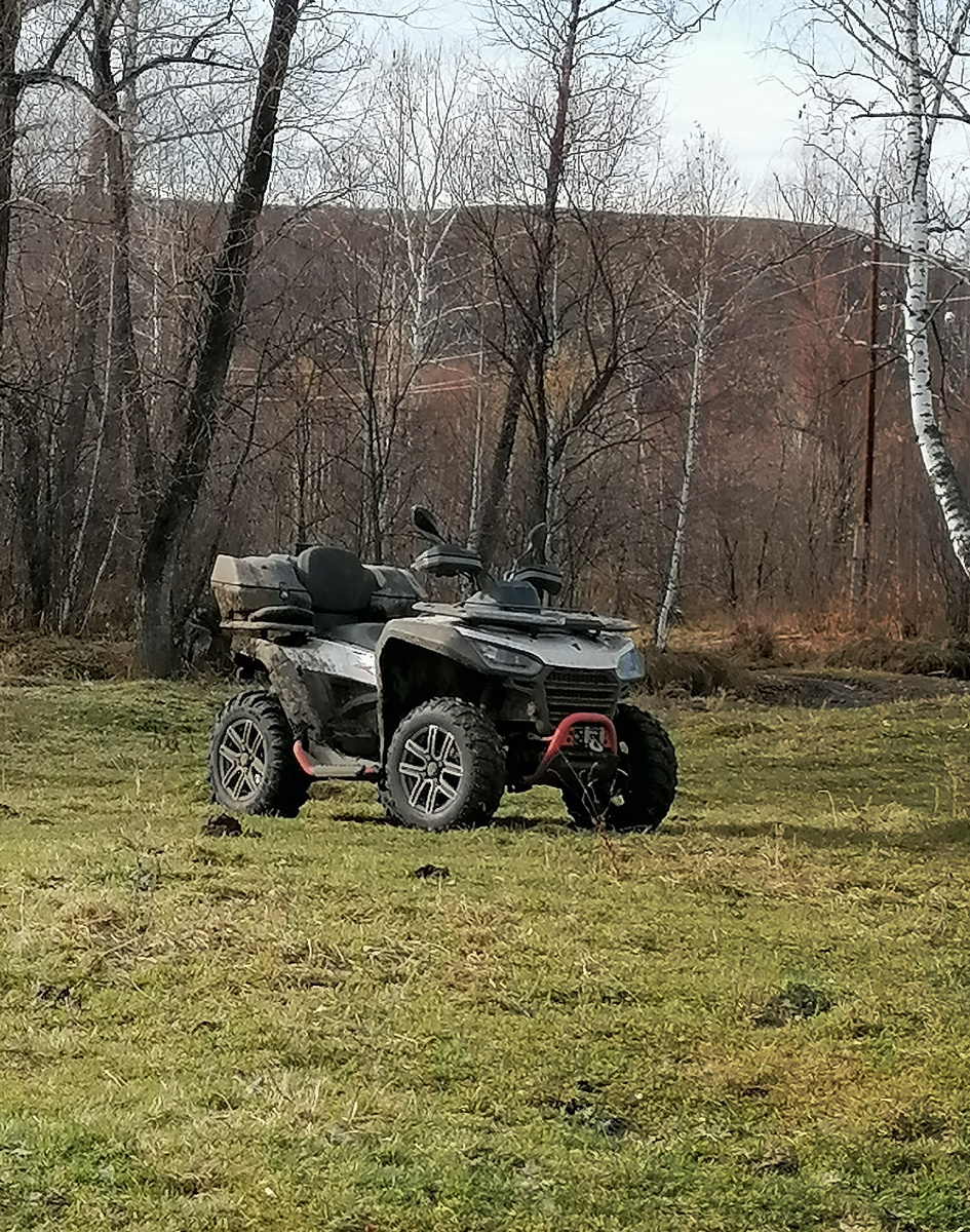 Кто-то квадроцикл забыл... 