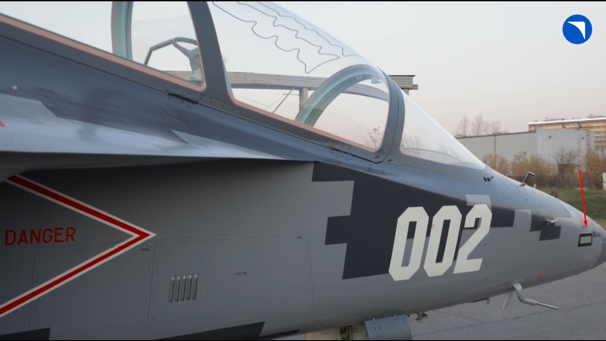 Второй опытный Як-130М. Кадры ОАК