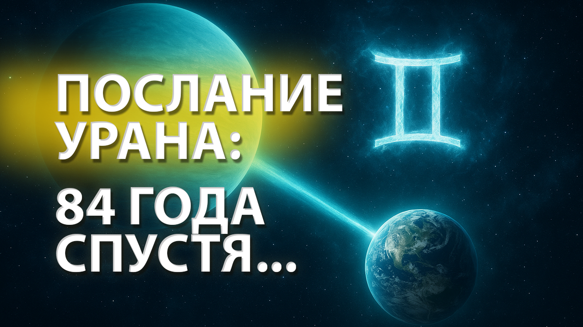 Уран в Близнецах передаёт послания планете Земля