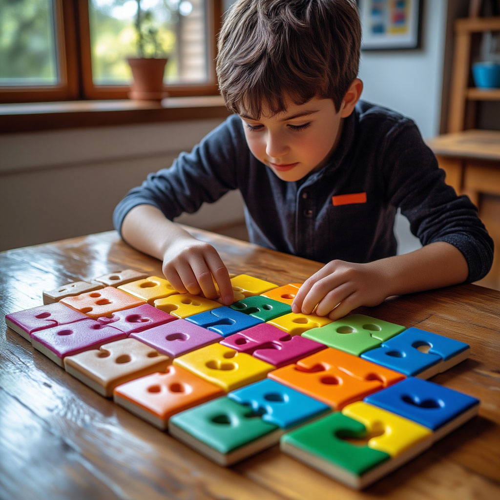 Ну и что-то пазлы не подходят, получилось поле для поиска сокровищ