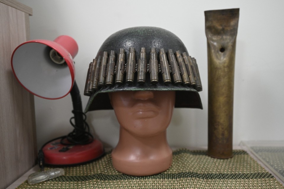    В музее собраны военные артефакты. Алексей БУЛАТОВ