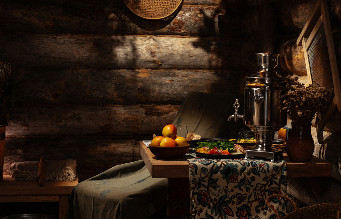 Банно-массажное пространство Дедовая баня в SIBERIA