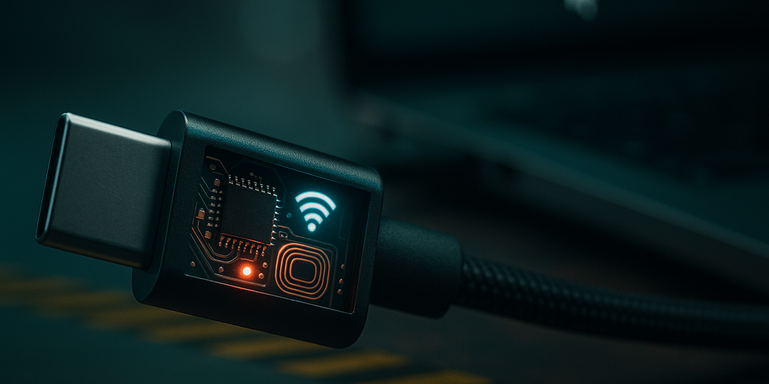 «Зарядка-ловушка»: как обычный кабель превращается в орудие хакера. Митник показал и весь зал ахнул