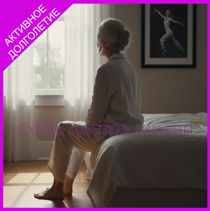 Девочки, чтобы чувствовать себя бодрой, не нужно быть балериной. Но начать утро с нескольких плавных движений, прямо как она - бесценно. Простые утренние упражнения для здоровья и энергии после 60 доступны каждой.