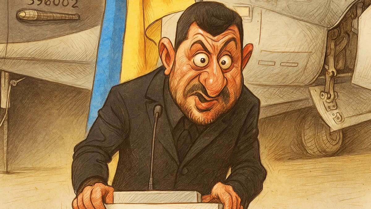 Зеленский на презентации поставок шведских истребителей