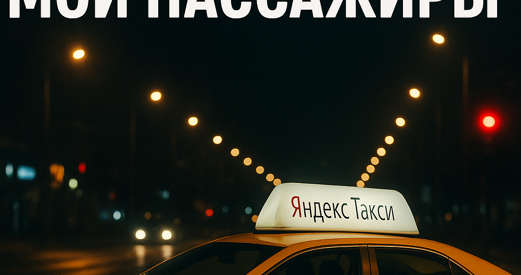 🚖 Мой город, мои пассажиры. Истории, которые не покажут по телевизору