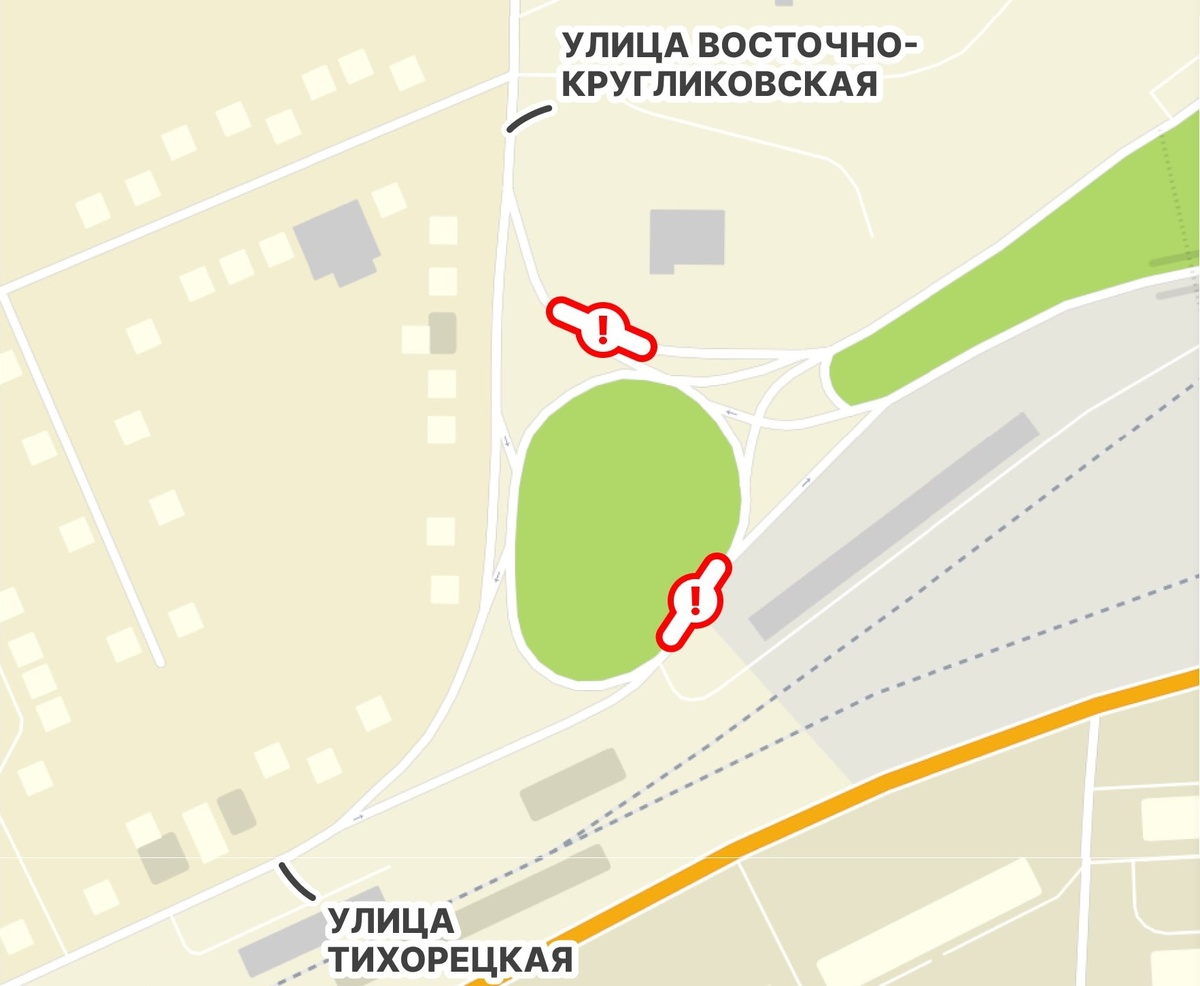    Фото: схема движения/мэрия Краснодара