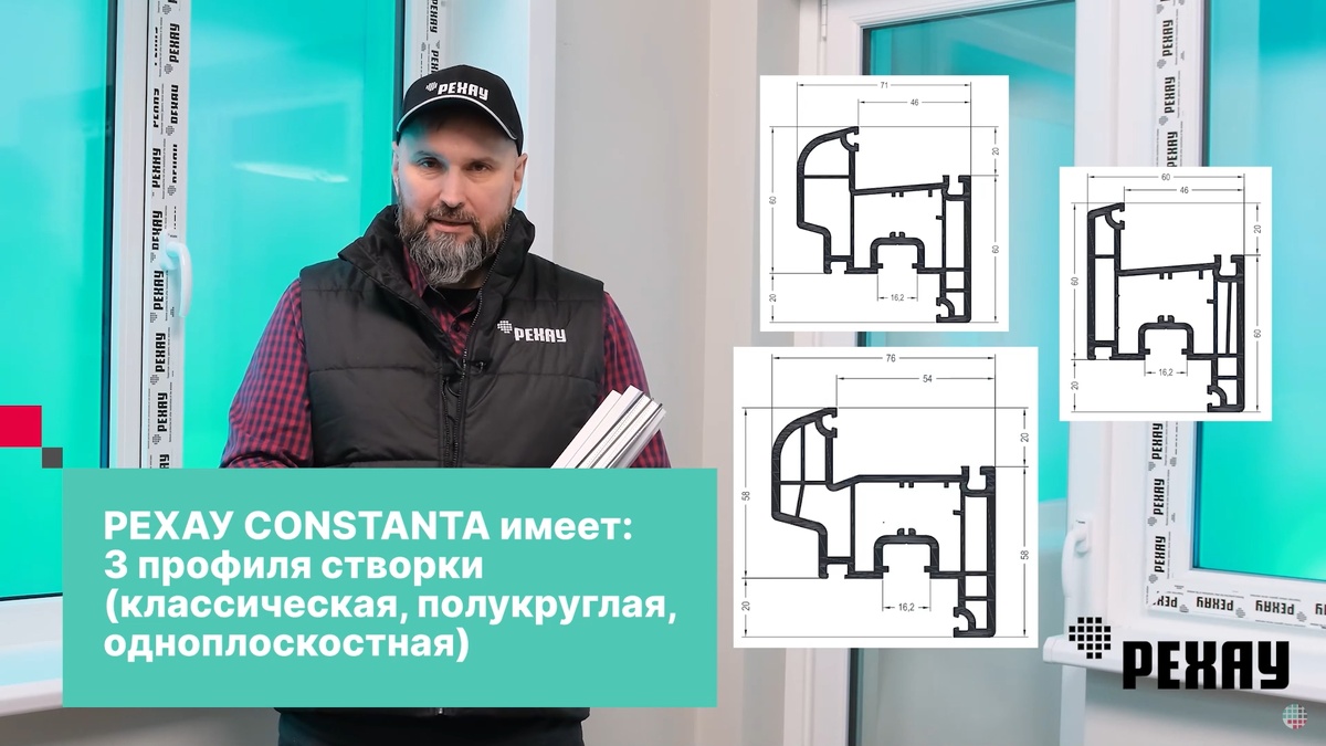 Вот как такие профили выглядят в разрезе 