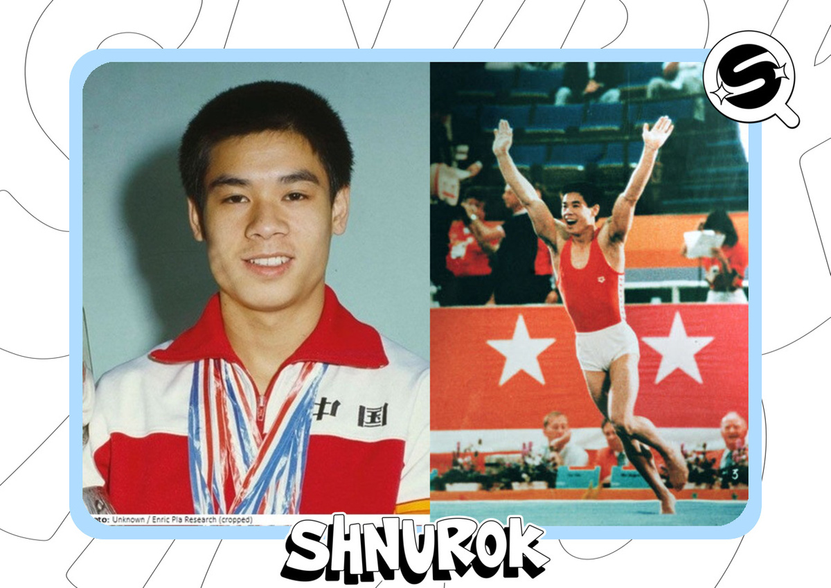 Ли Нин во время Олимпиады