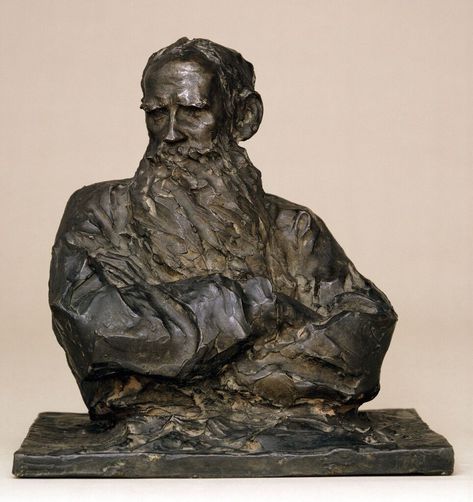 Портрет Л.Н. Толстого. 1899 (Источник - сайт Третьяковки)