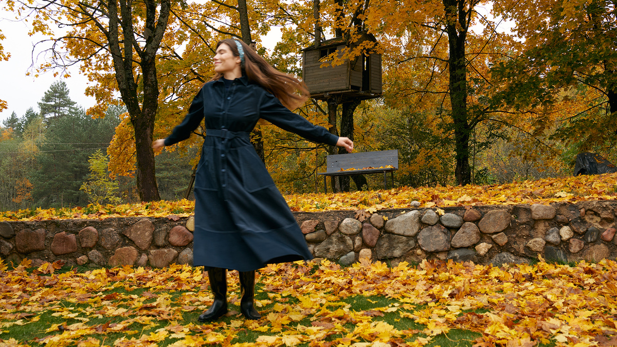 Платье из осенне-зимней коллекции NELVA арт. 51697