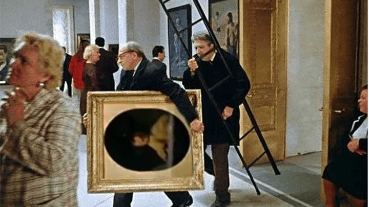 кадр из фильма "Старики-разбойники"