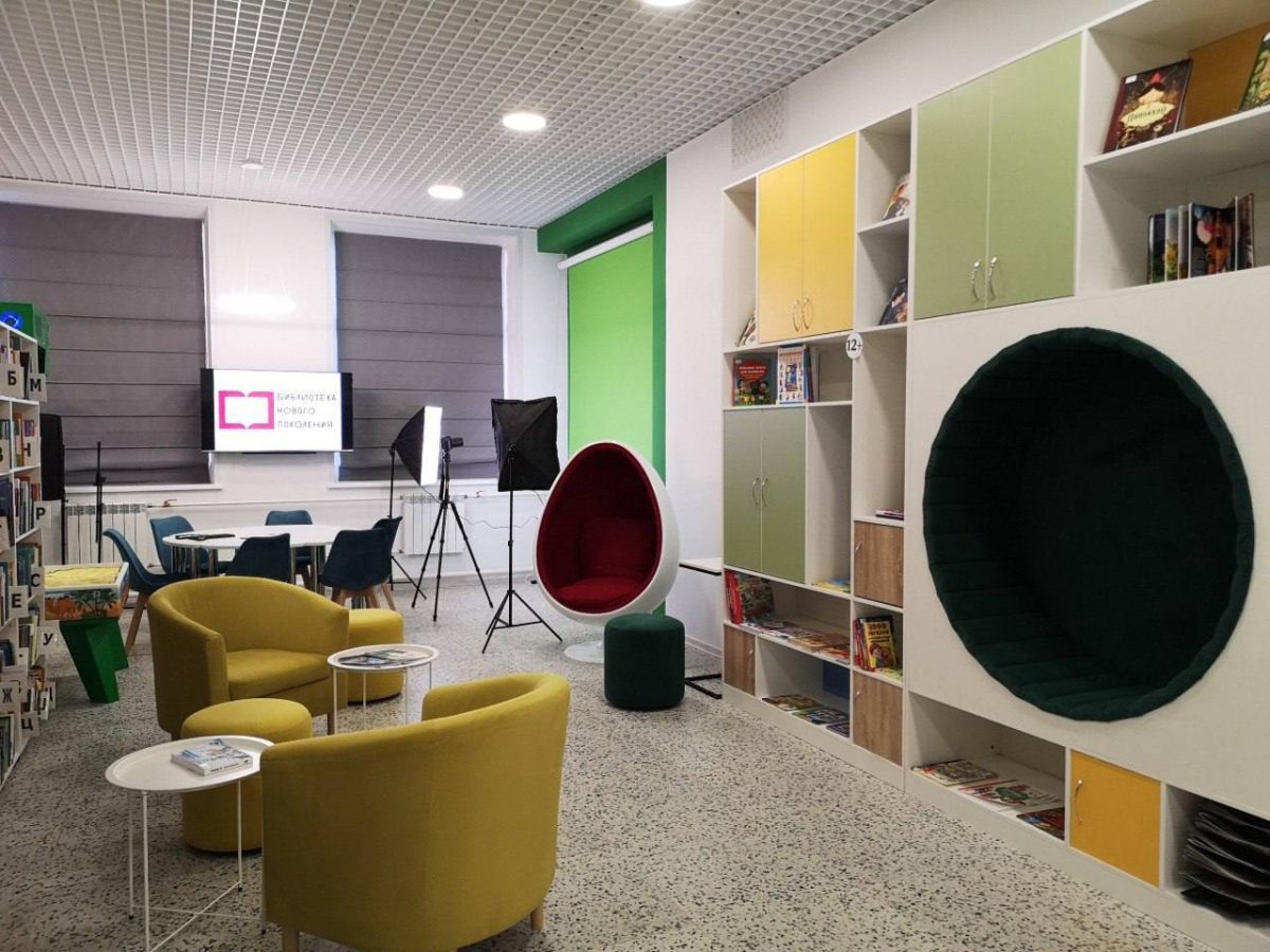    В Сатисе открылась первая модельная библиотека Дивеевского округа