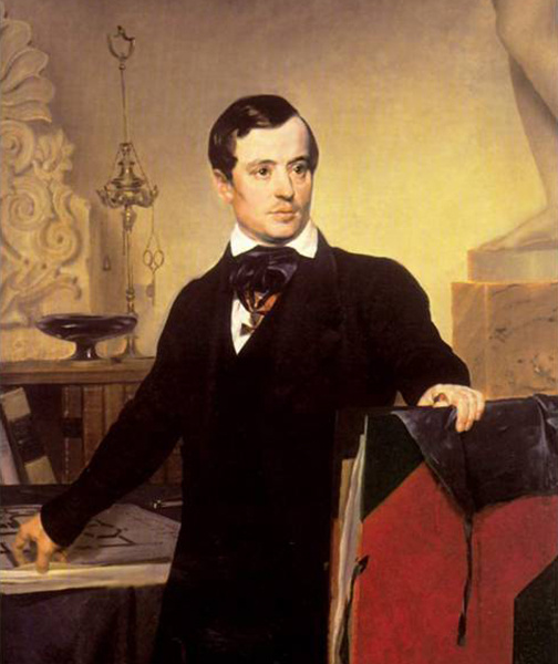 (Портрет  Александра Брюллова)