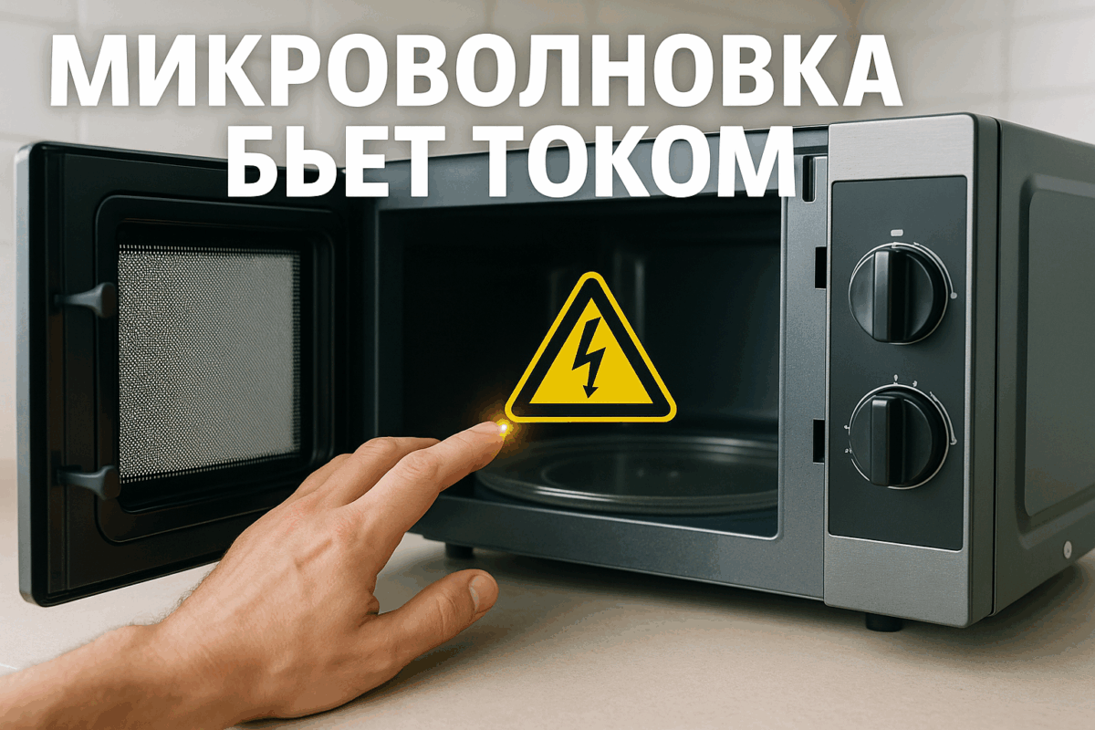    Микроволновка бьет током — устранение опасности Михаил Юрьевич