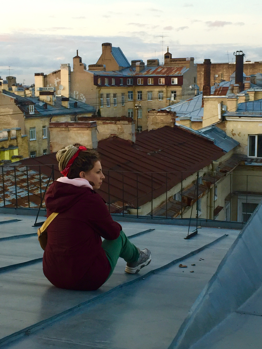 Я и Карлсон где-то поблизости. Санкт-Петербург, 2020