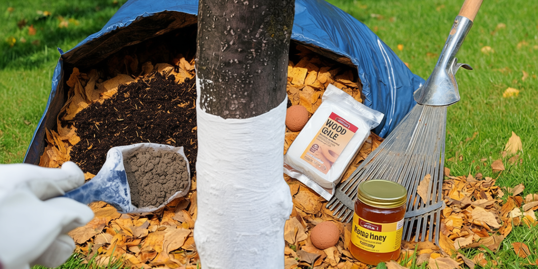 Рецепт побелки от старого агронома: Деревья чистые, кора здоровая, а урожай в следующем году вдвое больше!