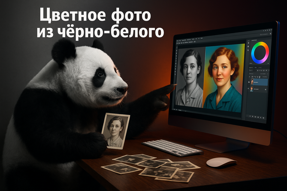    Сделать черно-белое фото цветным: колоризация нейросетью admin