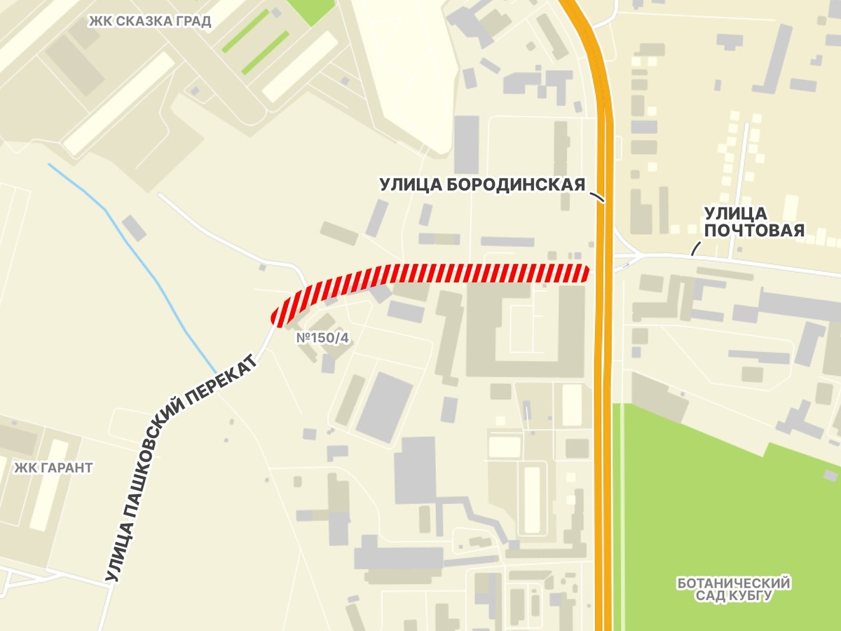   Фото: схема/департамент транспорта Краснодара