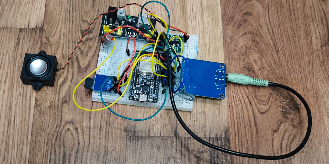 Воспроизведение MP3 на базе ESP32, VS1003B и усилителя PAM8403