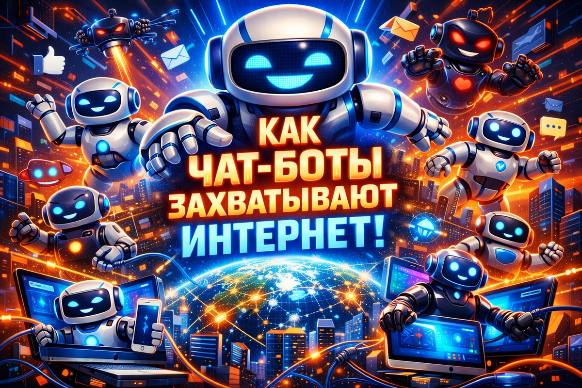 Как чат-боты захватывают интернет