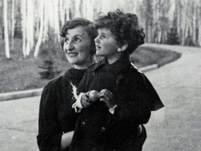 Евгения Хаютина с дочерью