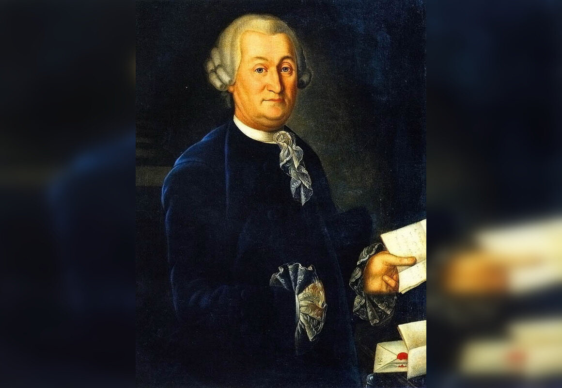 Основоположник усадьбы Афанасий Гончаров. Портрет 18 века . Из открытых источников.