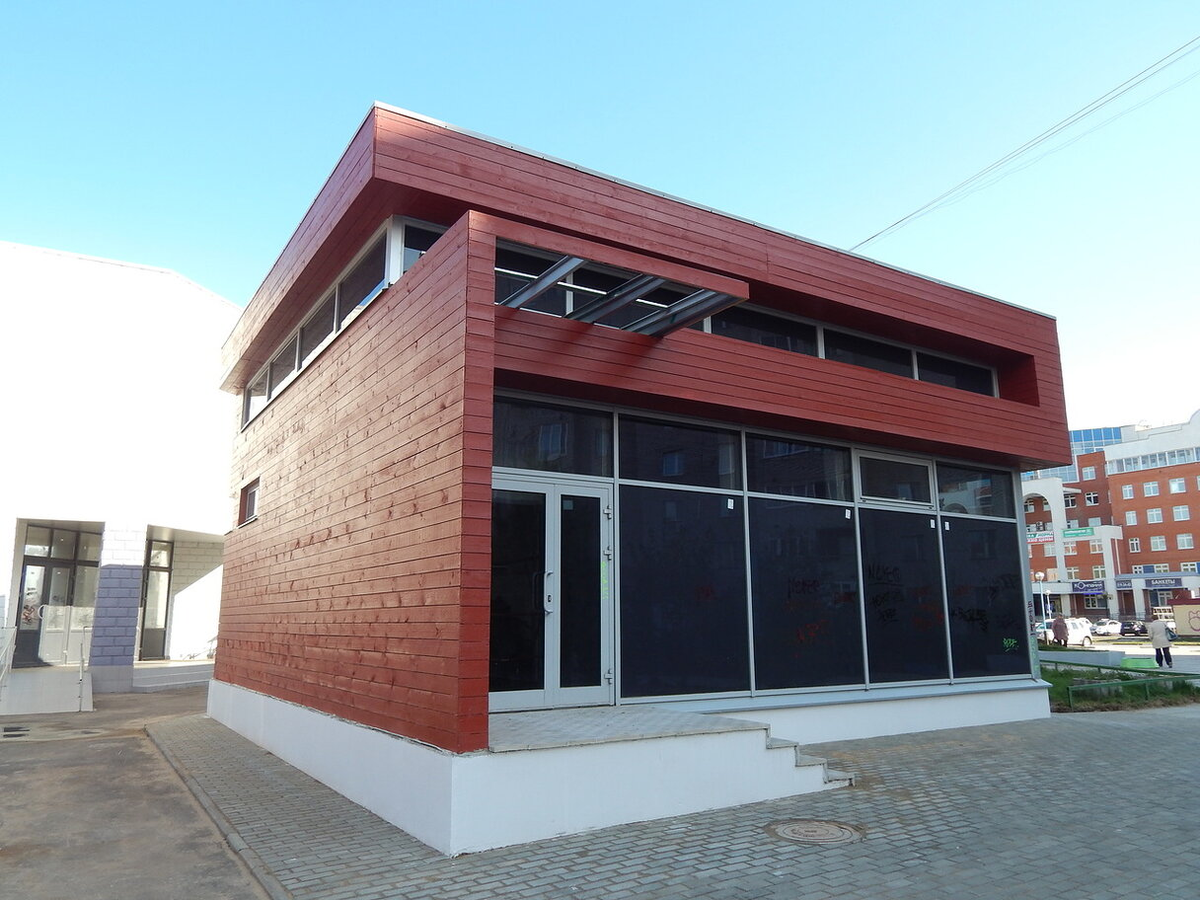 Магазин из ЛСТК. Проект Тайм Стил