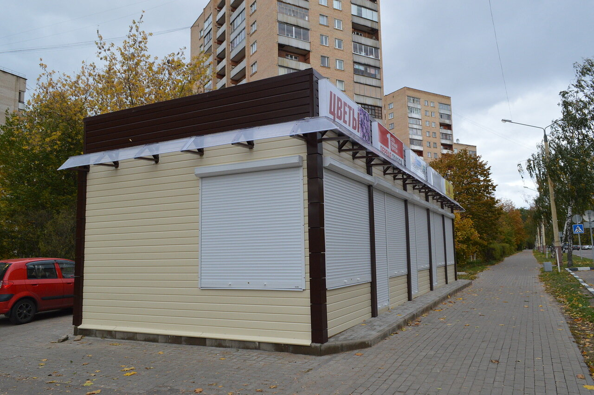 Магазин из ЛСТК. Проект Тайм Стил