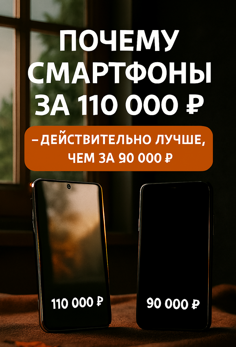 🧠 Инвестиция в качество жизни: когда доплата действительно оправданаКак камера, производительность и срок службы превращают дорогой смартфон в разумный выбор.
