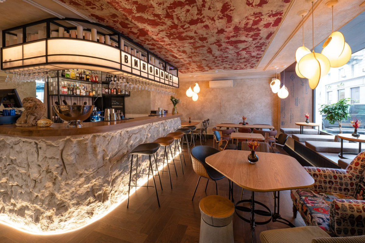 Интерьер ресторана «Виновные». Фото: официальный сайт проекта