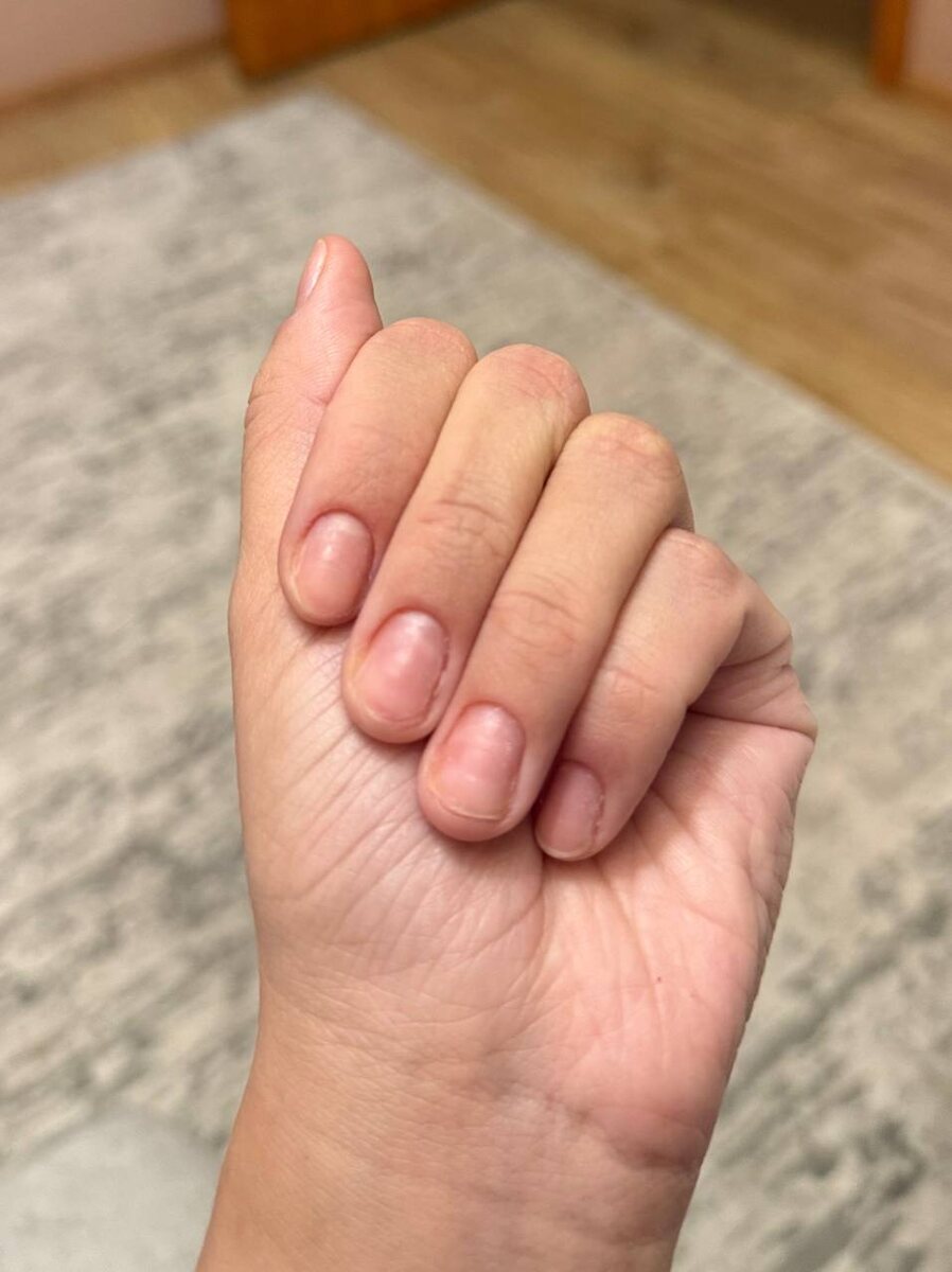 Мои ногти на момент опубликования статьи, 24.10.2025