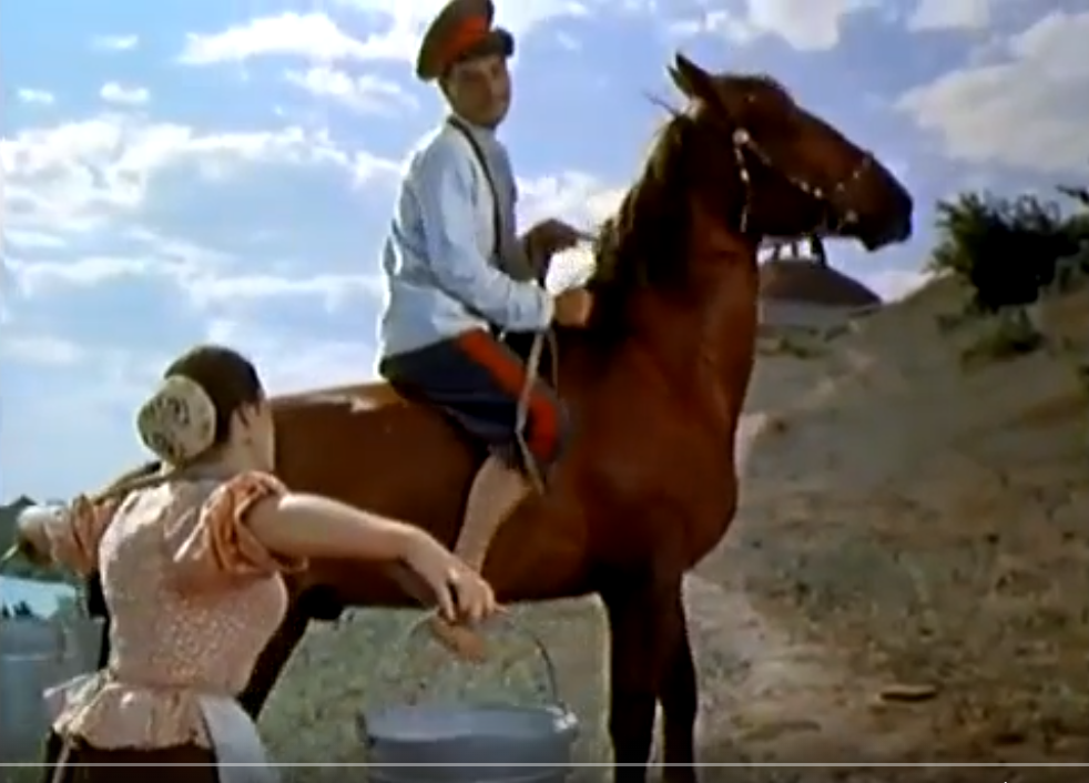 Кадр из фильма "Тихий Дон" 1957 года
