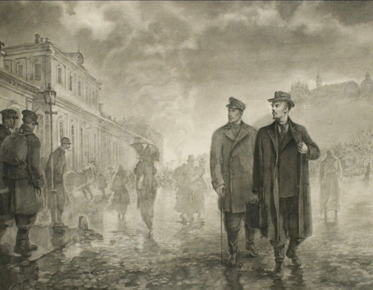 Мария Мыслина. «Ленин во Владимире». 1949