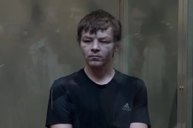    Сергей Бугорков в зале суда. Фото: t.me/opskuban