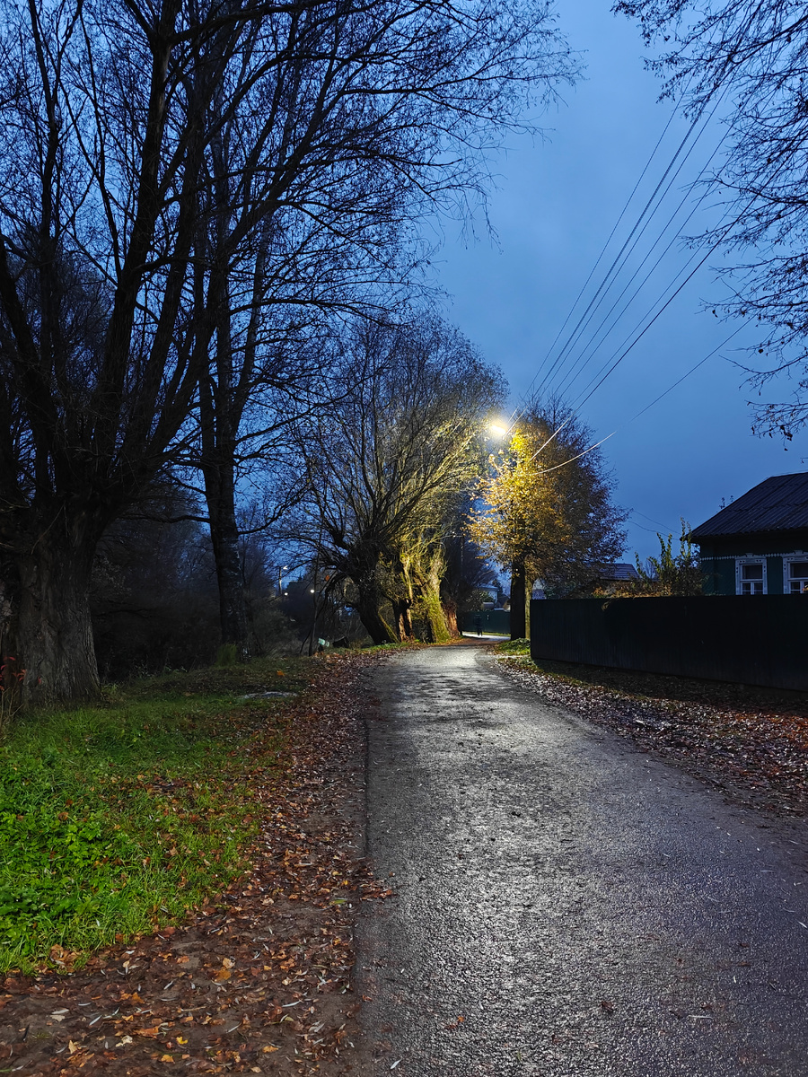 Ночь. Улица. Фонарь... 